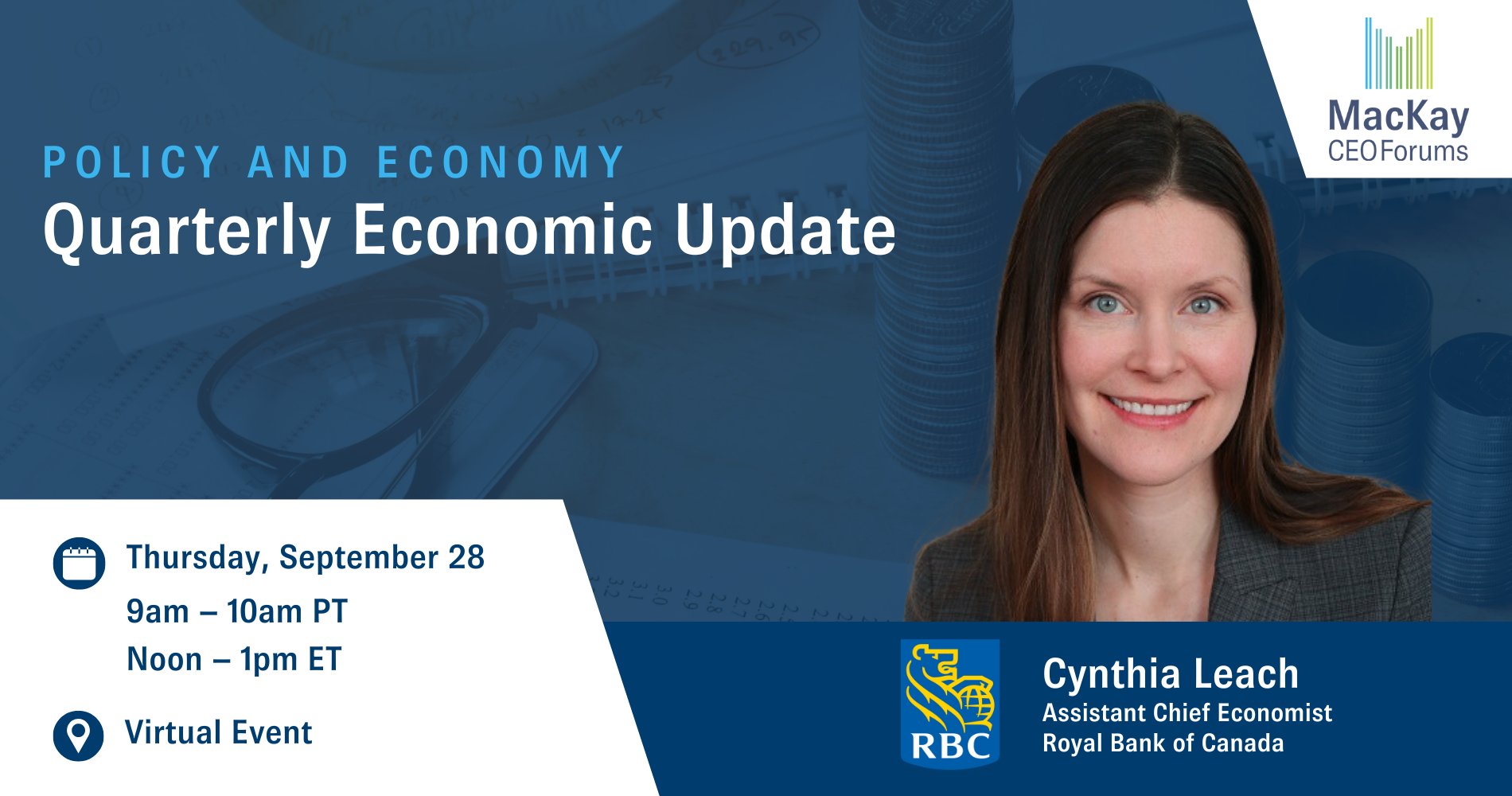 Economic Update with Cynthia Leach, RBC (Virtual Event)