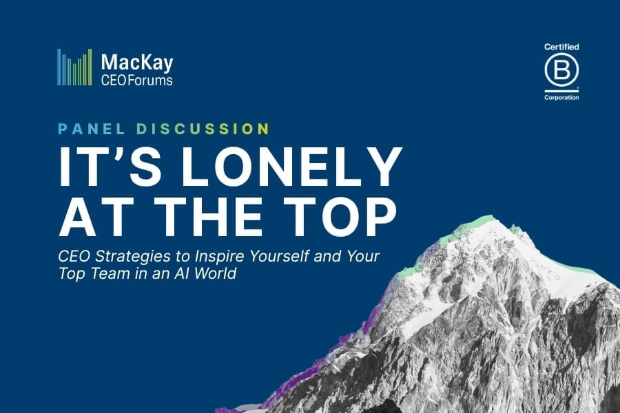 It's Lonely at the Top Panel Discussion featuring mountain-scape